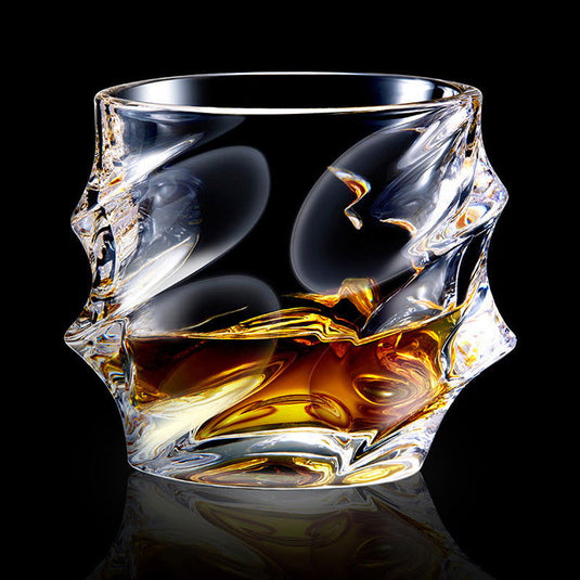 Creative Personality Household Glass Whiskey Glass - Grand Goldman