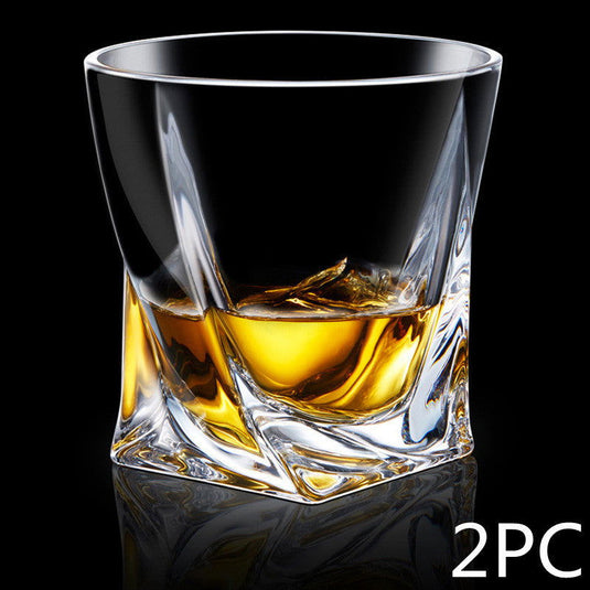 Creative Personality Household Glass Whiskey Glass - Grand Goldman