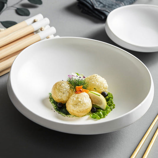 Creative Plate Household Ceramic Dishes - Grand Goldman