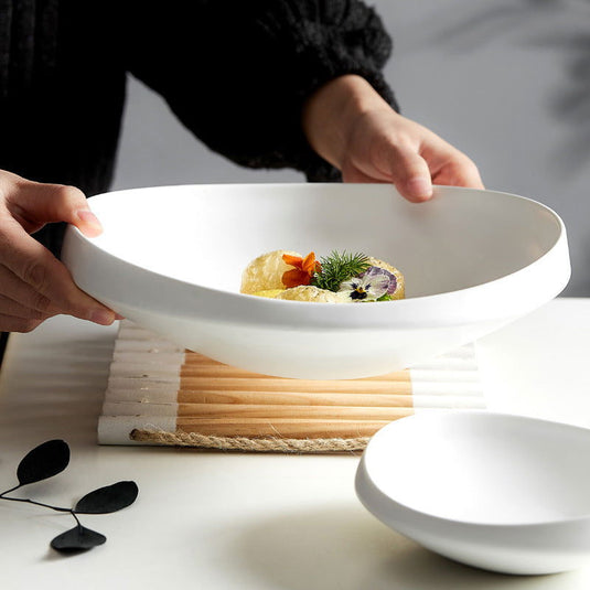 Creative Plate Household Ceramic Dishes - Grand Goldman