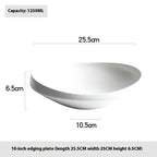 Creative Plate Household Ceramic Dishes - Grand Goldman