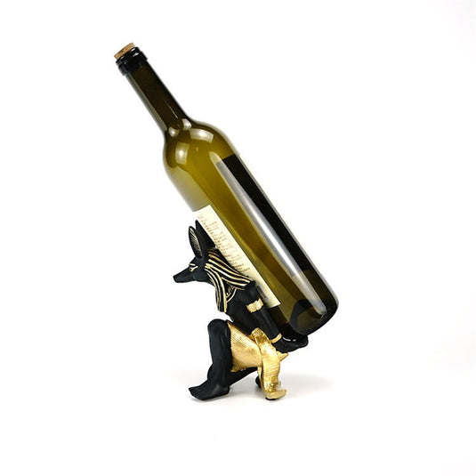 Creative Wine Rack Decoration Anubis Dog God Wine Rack - Grand Goldman