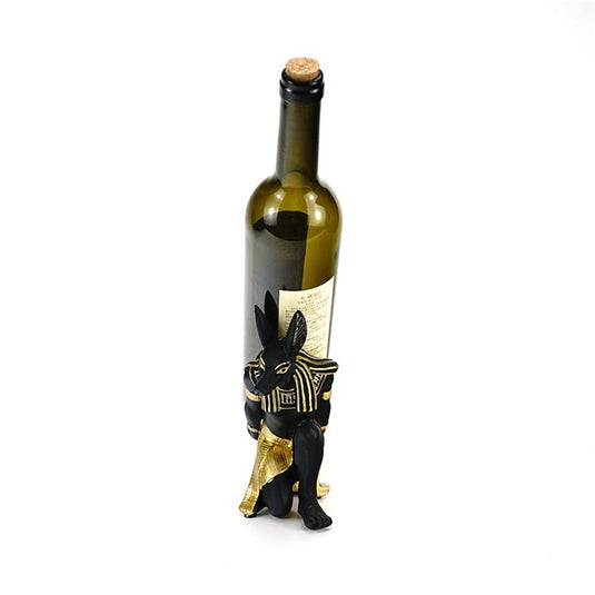 Creative Wine Rack Decoration Anubis Dog God Wine Rack - Grand Goldman