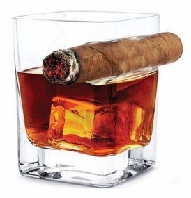 Creative whisky cigar glass - Grand Goldman