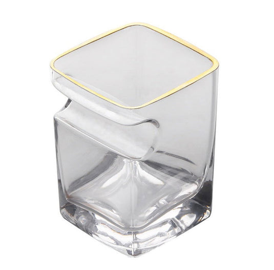 Creative whisky cigar glass - Grand Goldman