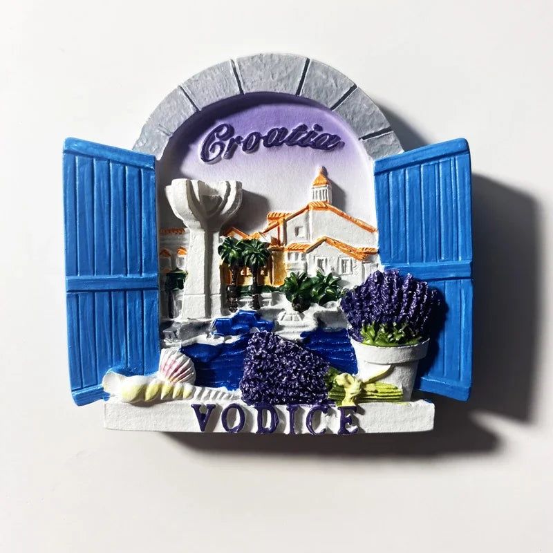 Croatia Magnetic Fridge Magnets City Split Rabac PULA Tourist Souvenir Travel Gitts Home Decoration Sticker Craft Collection - Grand Goldman