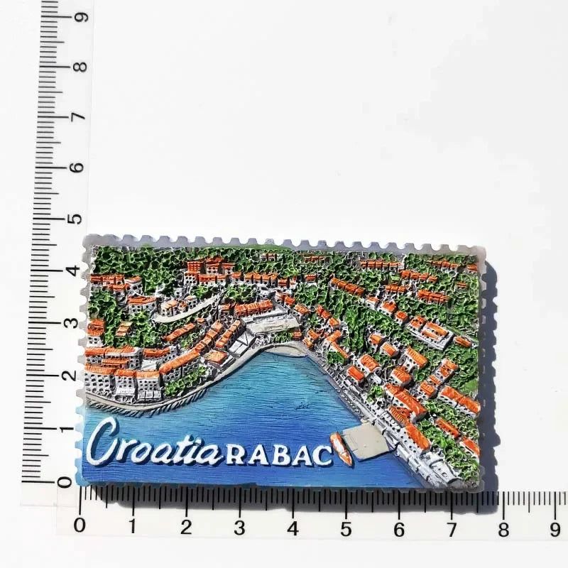 Croatia Magnetic Fridge Magnets City Split Rabac PULA Tourist Souvenir Travel Gitts Home Decoration Sticker Craft Collection - Grand Goldman