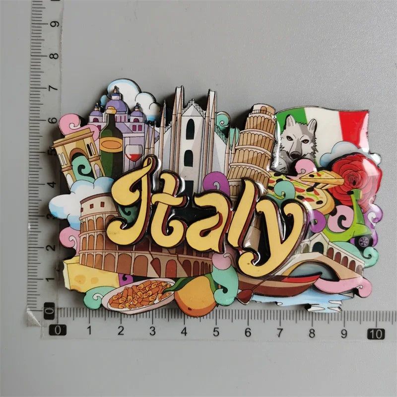 Cuba  SriLanka Mexico Turkey India Italy Netherlands Puerto Rico Malaysia Mauritius USA Philippines Magnetic Wood Fridge sticker - Grand Goldman