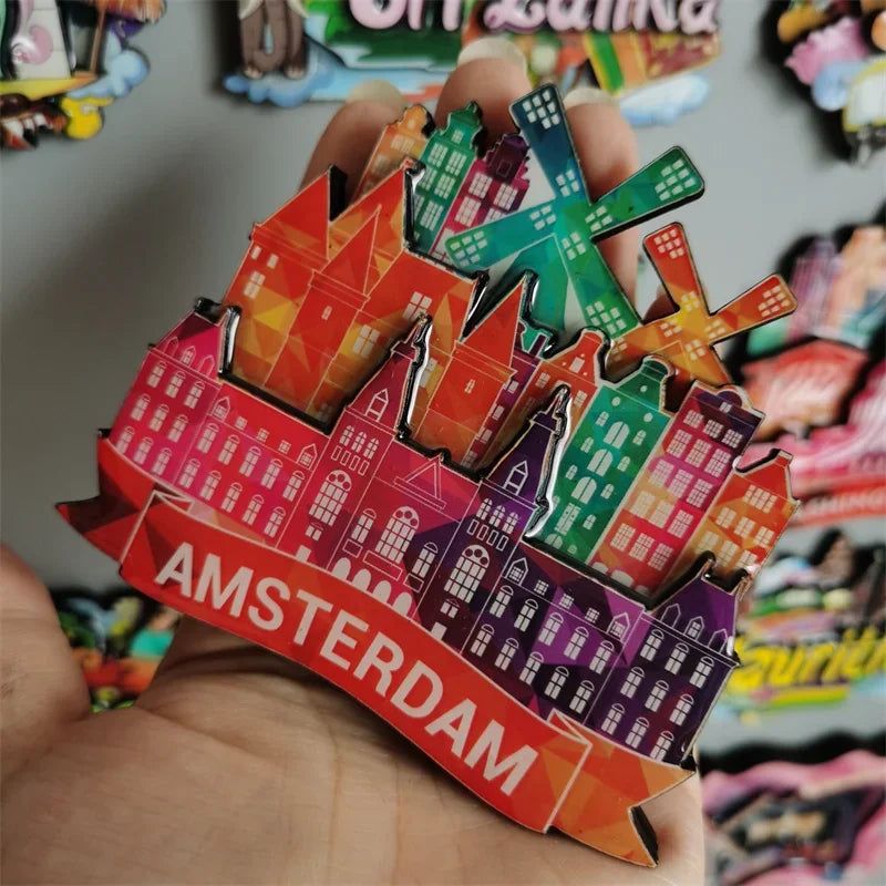Cuba  SriLanka Mexico Turkey India Italy Netherlands Puerto Rico Malaysia Mauritius USA Philippines Magnetic Wood Fridge sticker - Grand Goldman