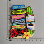Cuba  SriLanka Mexico Turkey India Italy Netherlands Puerto Rico Malaysia Mauritius USA Philippines Magnetic Wood Fridge sticker - Grand Goldman