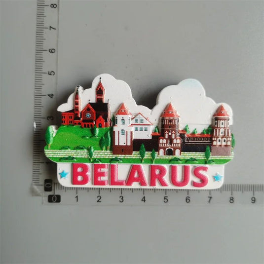 Cuba Thailand Russia Fridge Magnet USA Arab Bahrain Italy Turkey Sri Lanka Budapest London Belarus Refrigerator Magnetic Sticker - Grand Goldman