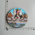 Cuba Thailand Russia Fridge Magnet USA Arab Bahrain Italy Turkey Sri Lanka Budapest London Belarus Refrigerator Magnetic Sticker - Grand Goldman