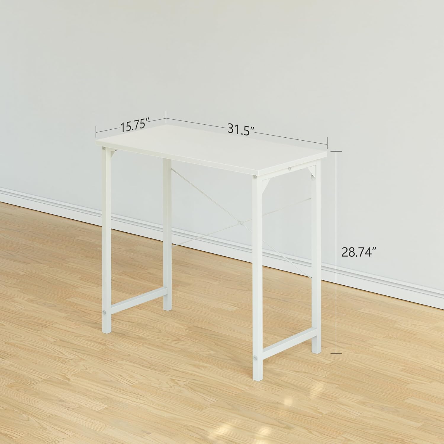 Cubiker Small Computer Desk, 32 inch Home Office Kids Desk for Bedroom and Small Spaces, Modern Simple Cheap Table for Studying, Writing, Working, Black - Grand Goldman