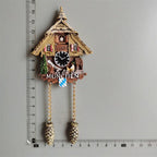 Cuckoo Clock Refrigerator Stickers Swiss Switzerland Alsace France Germany Austria Fridge Magnets tourist Souvenir - Grand Goldman