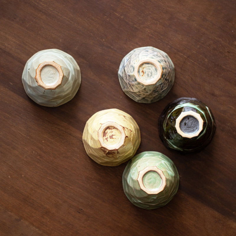 Cup Set Japanese Retro Hospitality Ceramic Tea Set Housewarming Gift - Grand Goldman