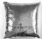 Custom Photo Cushion Cover Diy Personalized Sequin Luminous Pillowcase Room Decoration Baby Wedding Pet Photos Printed - Grand Goldman