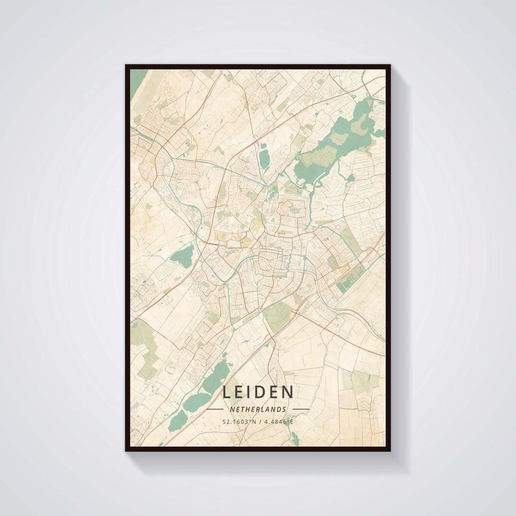 Custom World Map Canvas Painter House Decorative Poster - Grand Goldman