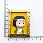 Cute Van Gogh Refrigerator Magnets Cartoon Magnetic Stickers Resin Souvenir Fridge Decoration Table Lamp Gift for Kids Birthday - Grand Goldman
