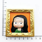 Cute Van Gogh Refrigerator Magnets Cartoon Magnetic Stickers Resin Souvenir Fridge Decoration Table Lamp Gift for Kids Birthday - Grand Goldman