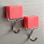 Cute flower Magnet Hook Refrigerator Magnet Creative Kitchen fridge stickers decoretion Seamless Hook Magnet Magnetic Hook - Grand Goldman