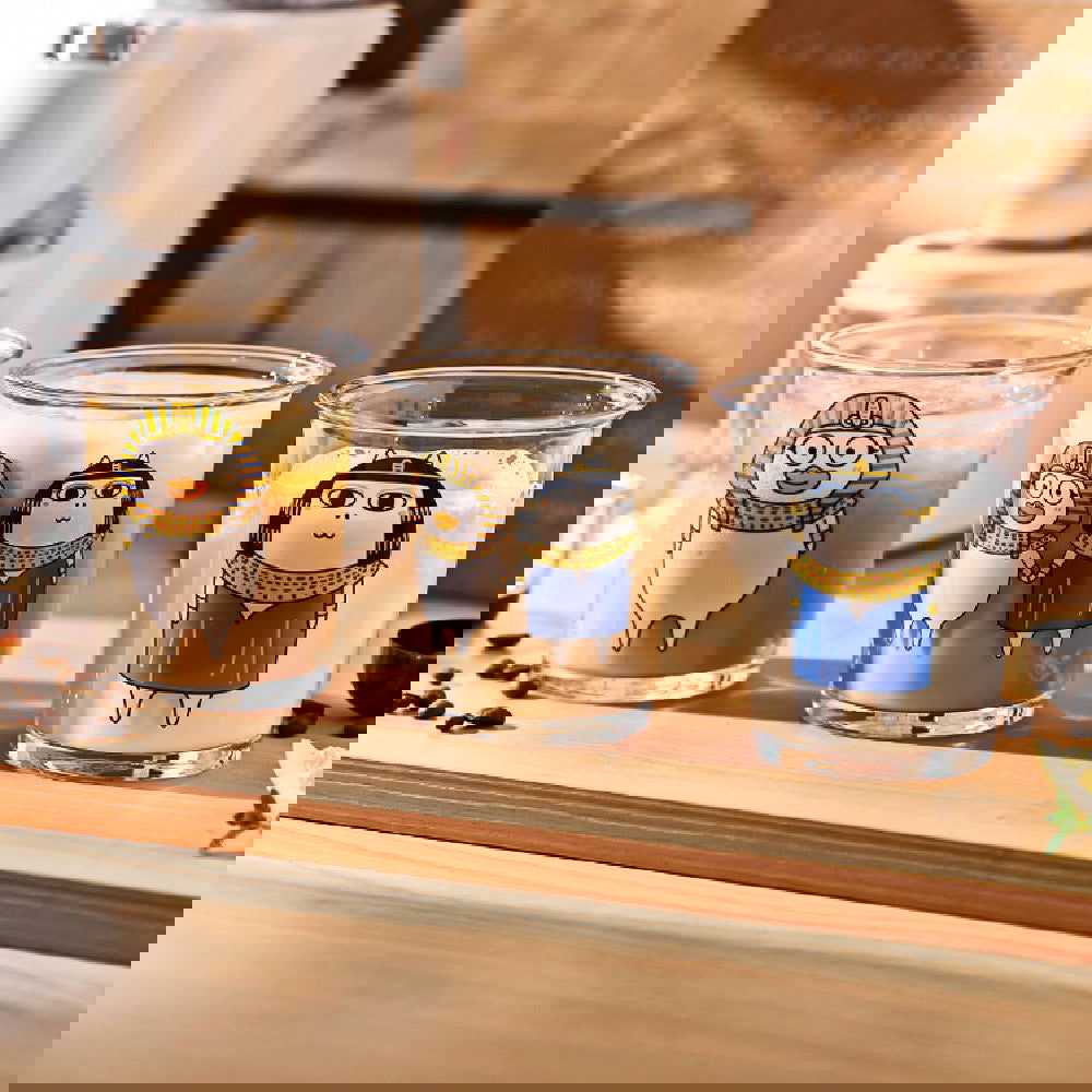 Cute Glass Home Drink Juice Milk - Grand Goldman