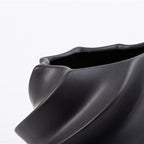 Cyclone Texture Home Ceramic Vase - Grand Goldman