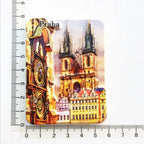 Czech Prague Old Town Charles Bridge Cultural Landscape Tourism Souvenir Craft Decoration Refrigerator Sticker Home Decor Gifts - Grand Goldman