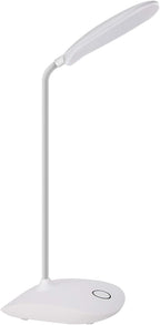 DEEPLITE LED Desk Lamp with Flexible Gooseneck 3 Level Brightness, Battery Operated Table Lamp 5W Touch Control,Compact Portable lamp for Dorm Study Office Bedroom,Eye-Caring and Energy Saving - Grand Goldman