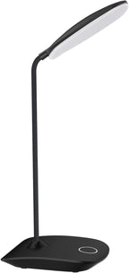 DEEPLITE LED Desk Lamp with Flexible Gooseneck 3 Level Brightness, Battery Operated Table Lamp 5W Touch Control,Compact Portable lamp for Dorm Study Office Bedroom,Eye-Caring and Energy Saving - Grand Goldman
