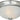 DESIGNERS FOUNTAIN 3-Light Flush Mount Ceiling Light, 15 Inch Lighting Fixture for Kitchen, Bedroom, Bathroom, and Hallway, White Alabaster Glass, Oil Rubbed Bronze, 1257L-ORB-AL - Grand Goldman