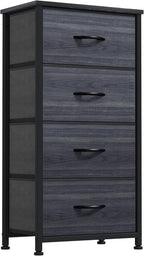 DWVO 5 Dresser for Bedroom, Fabric Dresser with 5 Drawers, Chest of Drawers for Closet, Black Dresser & Chest of Drawers - Grand Goldman