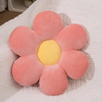 Daisy Pillow, 2Pcs Flower Pillows, Pink White Preppy Throw Pillows Set, Preppy Girls Room Decor Aesthetic Decorative Pillows for Bed Bedroom Couch Sofa 15.35IN - Grand Goldman