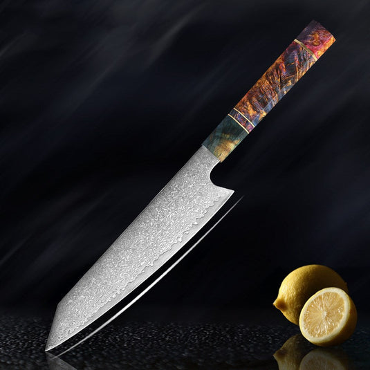 Damascus knife set - Grand Goldman