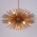 Dandelion Hedgehog Ball Sea Urchin Geometric Ball Sample Room Chandelier - Grand Goldman