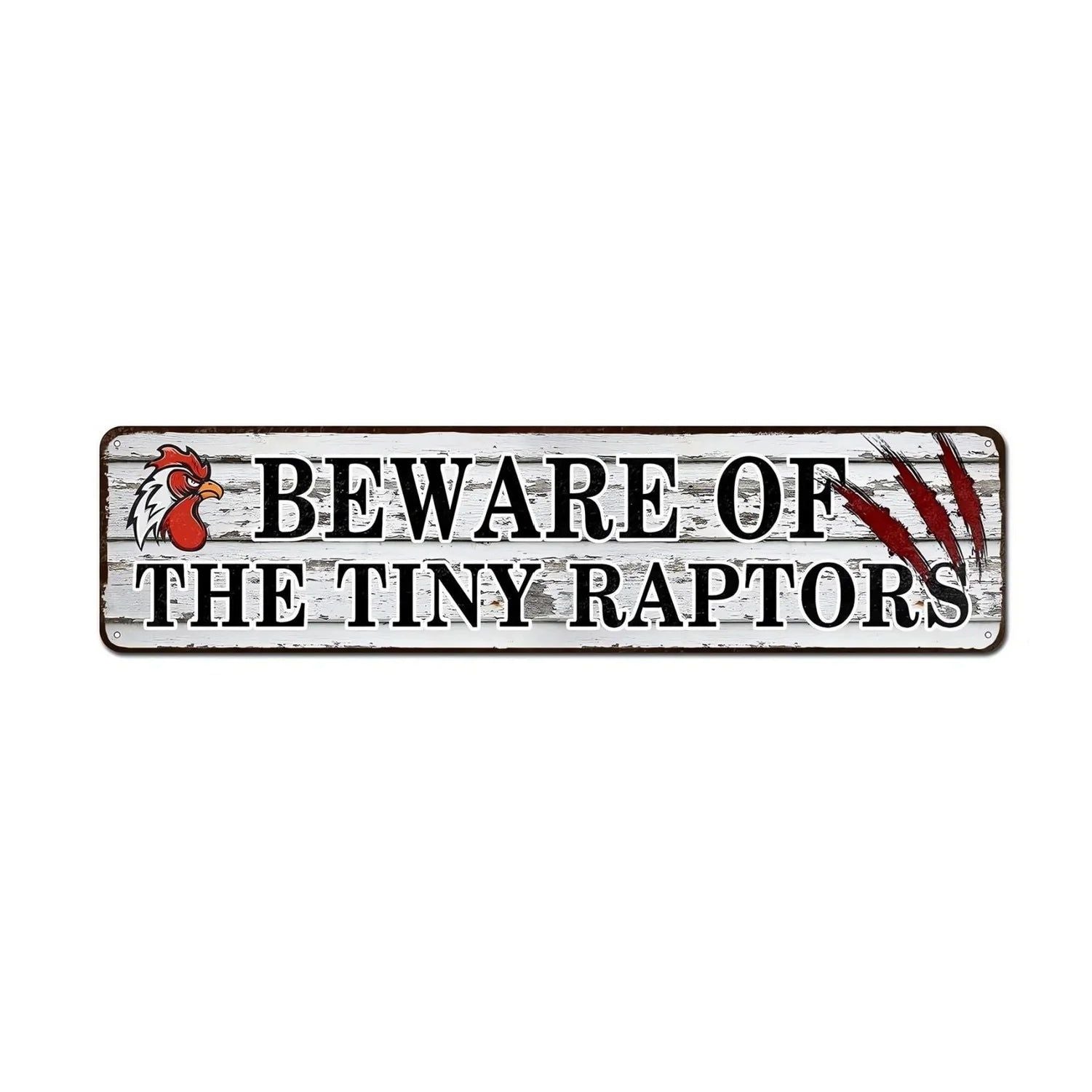 Decor Beware of Dog Warning Vintage Tin Signs Funny Street Metal Signs Country Road Sign for Home Wall Cafe Bar Man Cave Outdoor - Grand Goldman