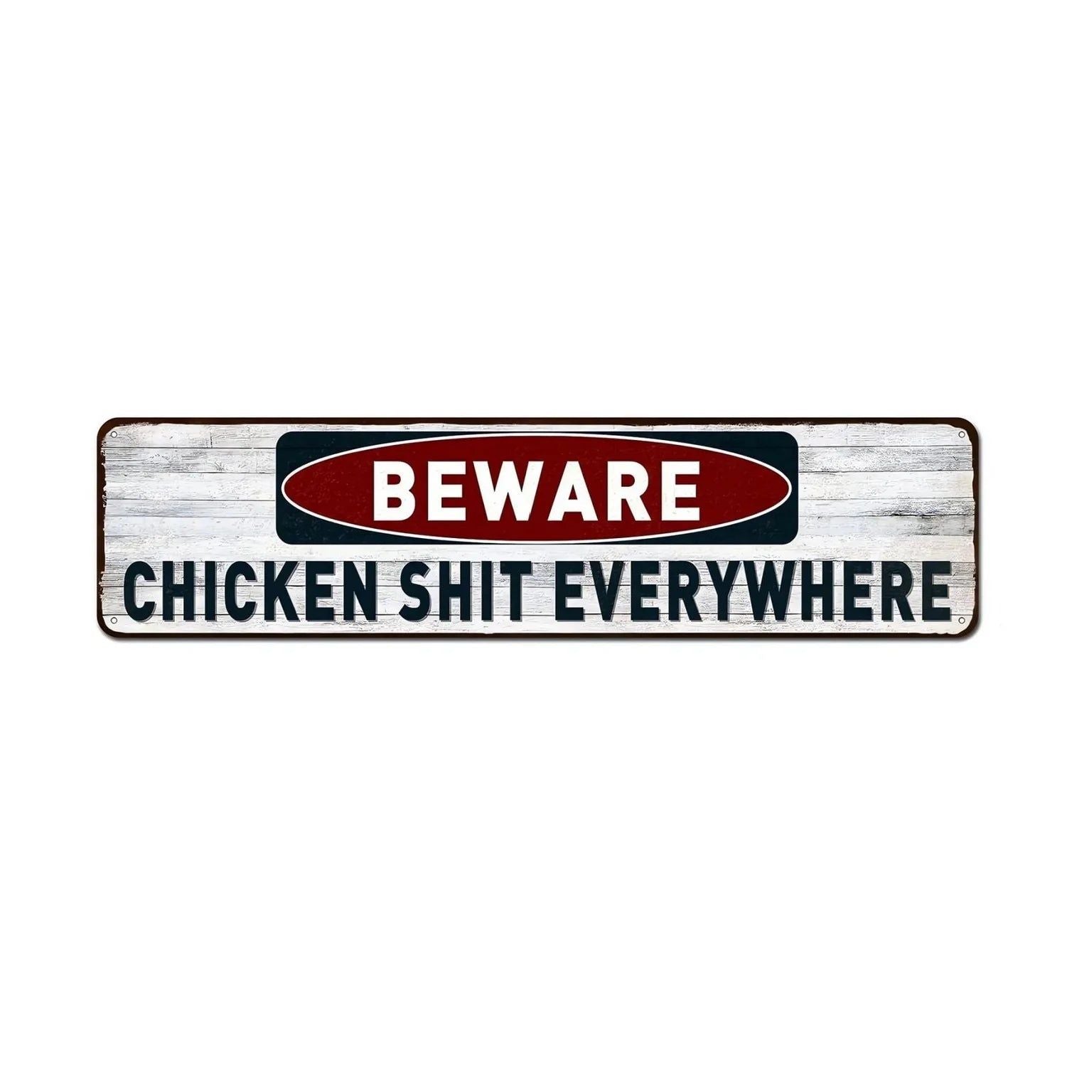 Decor Beware of Dog Warning Vintage Tin Signs Funny Street Metal Signs Country Road Sign for Home Wall Cafe Bar Man Cave Outdoor - Grand Goldman