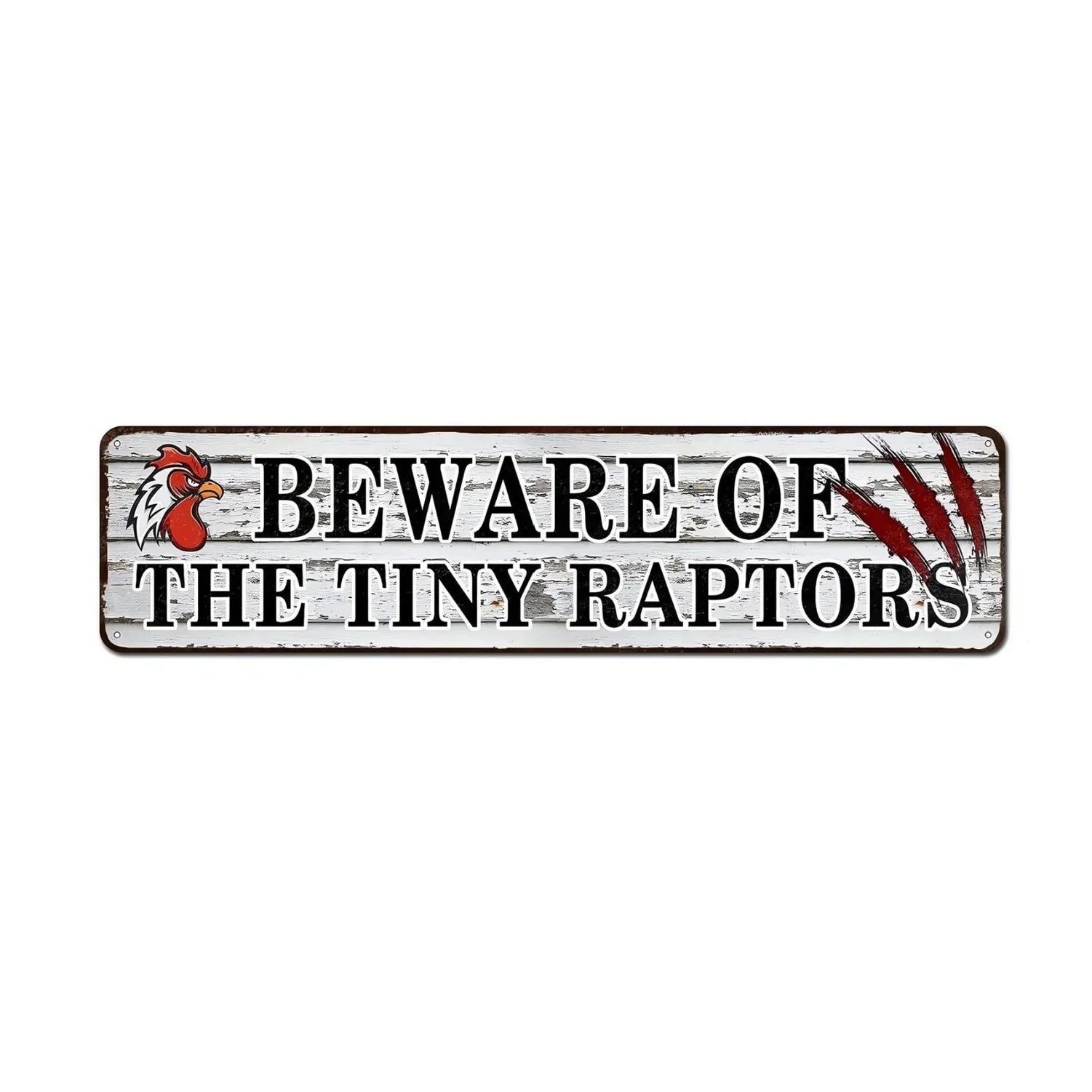 Decor Beware of Dog Warning Vintage Tin Signs Funny Street Metal Signs Country Road Sign for Home Wall Cafe Bar Man Cave Outdoor - Grand Goldman