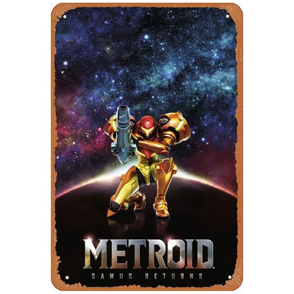 Decor Classic Movie Vintage Metal Signs Tin Sign Cat Lday Darkness Funny Poster Decor for Bar Pub Club Man Cave Wall Decoration - Grand Goldman