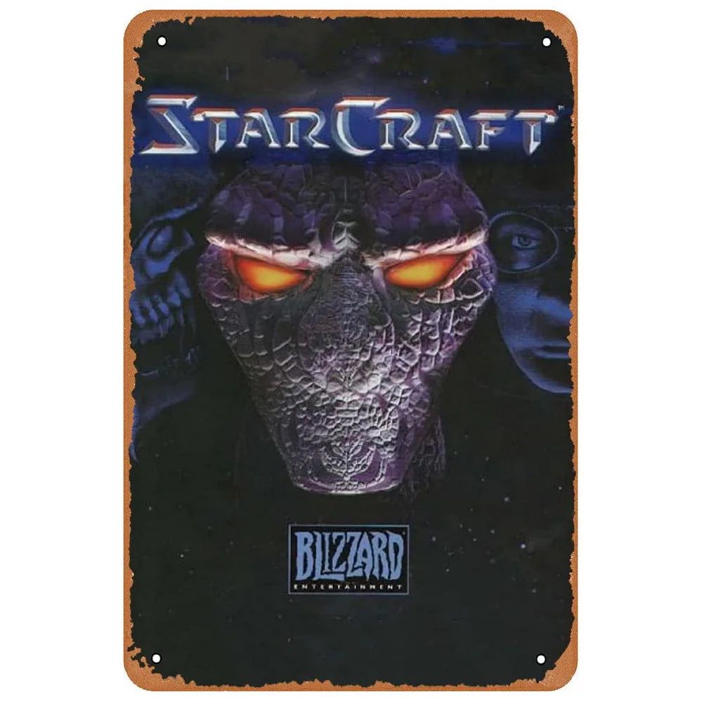 Decor Classic Movie Vintage Metal Signs Tin Sign Cat Lday Darkness Funny Poster Decor for Bar Pub Club Man Cave Wall Decoration - Grand Goldman