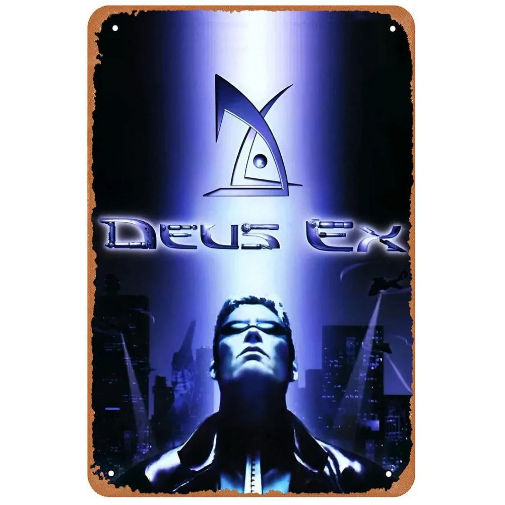 Decor Classic Movie Vintage Metal Signs Tin Sign Cat Lday Darkness Funny Poster Decor for Bar Pub Club Man Cave Wall Decoration - Grand Goldman