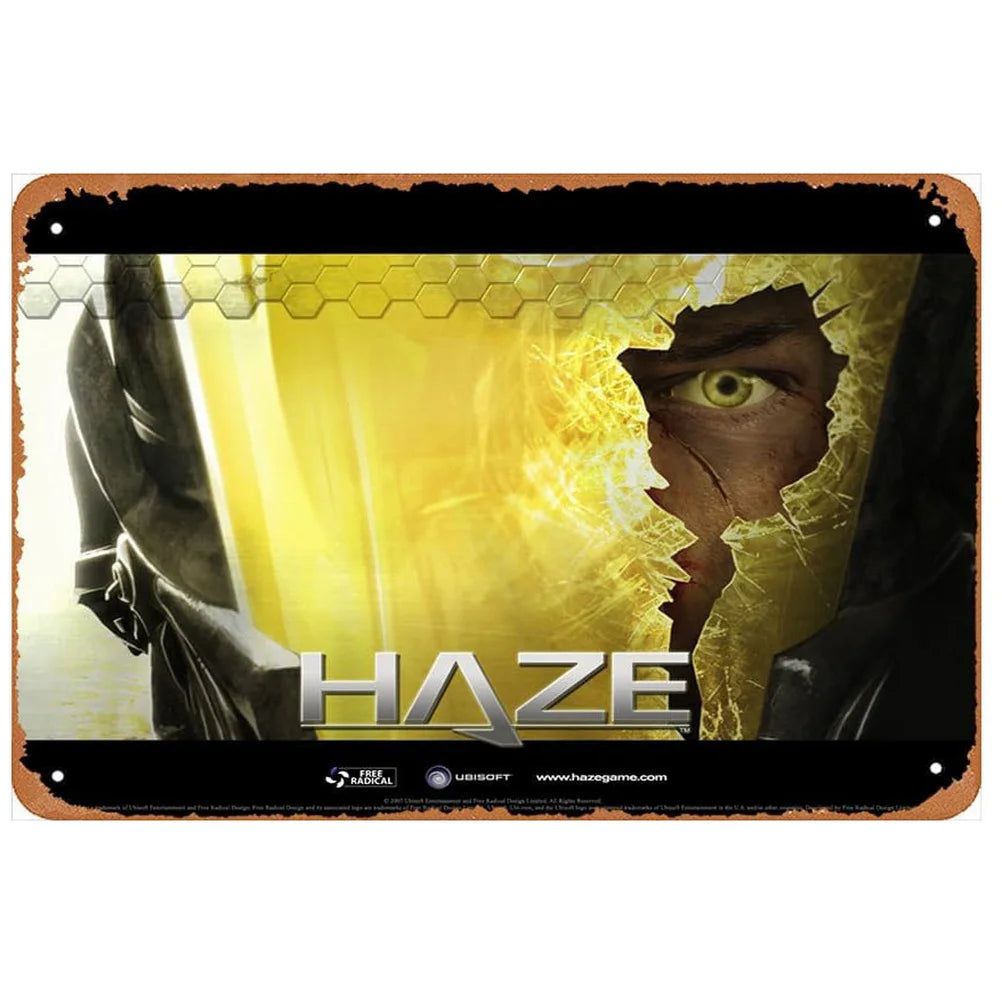 Decor Old Movie Vintage Metal Signs Tin Sign Red Dead Redemption Funny Poster Decor for Bar Pub Club Man Cave Wall Decoration - Grand Goldman