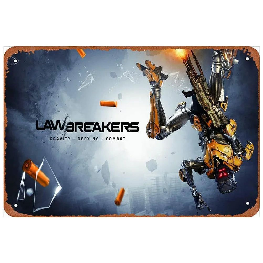 Decor Old Movie Vintage Metal Signs Tin Sign Red Dead Redemption Funny Poster Decor for Bar Pub Club Man Cave Wall Decoration - Grand Goldman