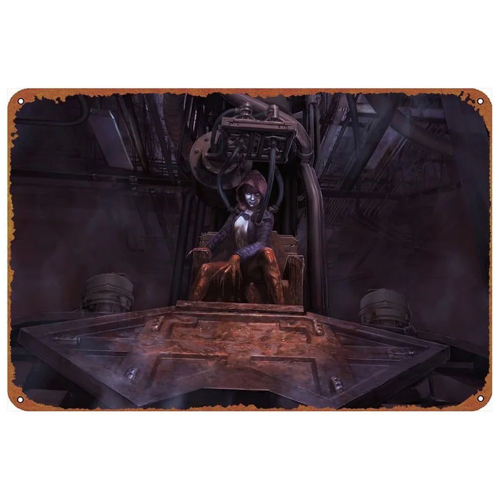 Decor Old Movie Vintage Metal Signs Tin Sign Red Dead Redemption Funny Poster Decor for Bar Pub Club Man Cave Wall Decoration - Grand Goldman