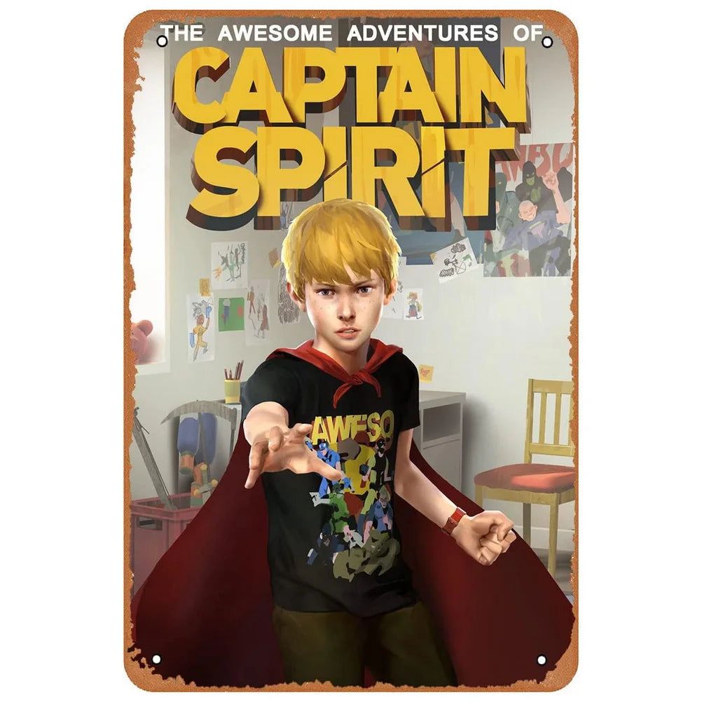 Decor Old Movie Vintage Metal Signs Tin Sign Red Dead Redemption Funny Poster Decor for Bar Pub Club Man Cave Wall Decoration - Grand Goldman