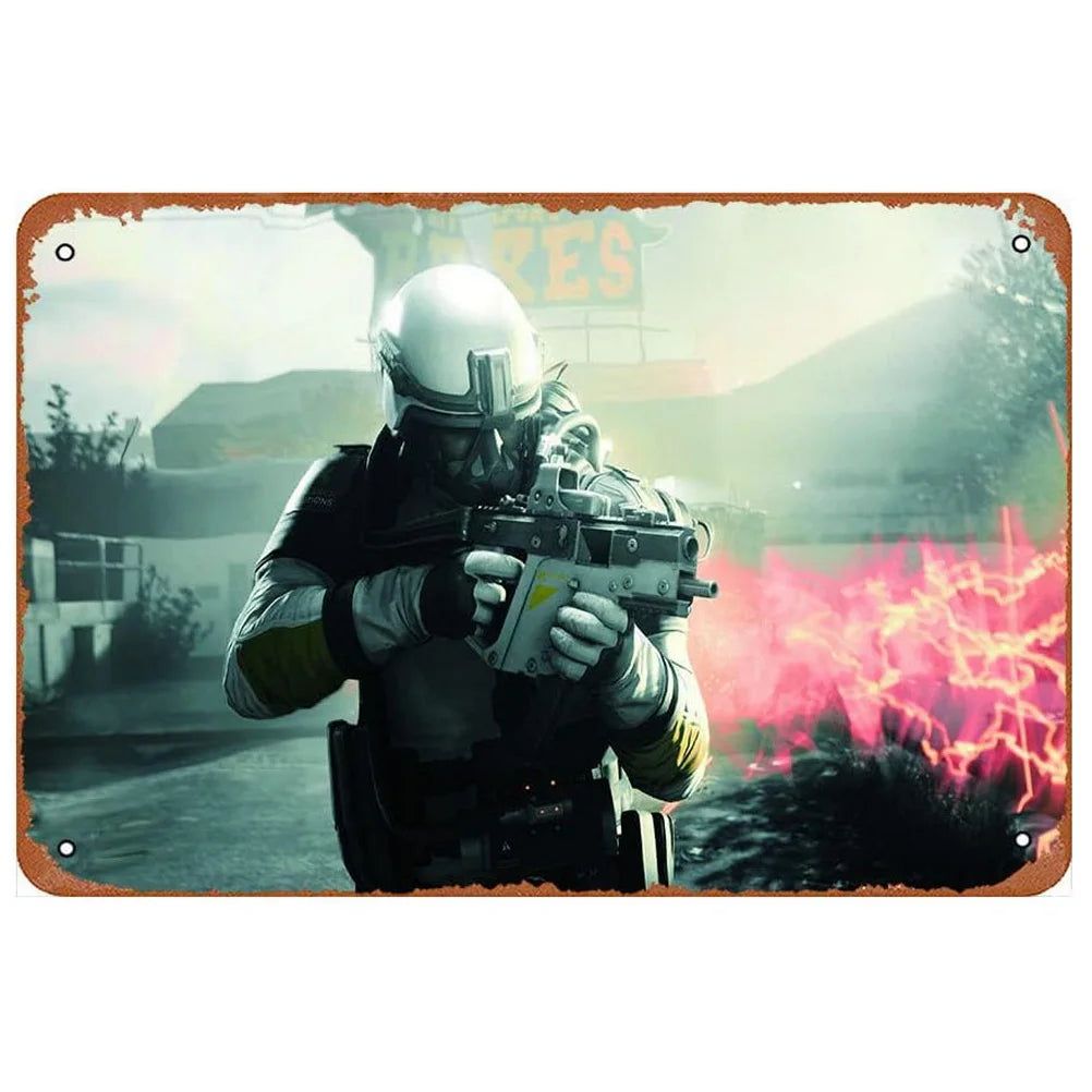 Decor Old Movie Vintage Metal Signs Tin Sign Red Dead Redemption Funny Poster Decor for Bar Pub Club Man Cave Wall Decoration - Grand Goldman