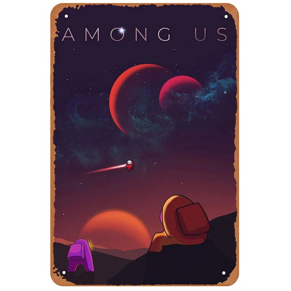 Decor Old Movie Vintage Metal Signs Tin Sign Red Dead Redemption Funny Poster Decor for Bar Pub Club Man Cave Wall Decoration - Grand Goldman