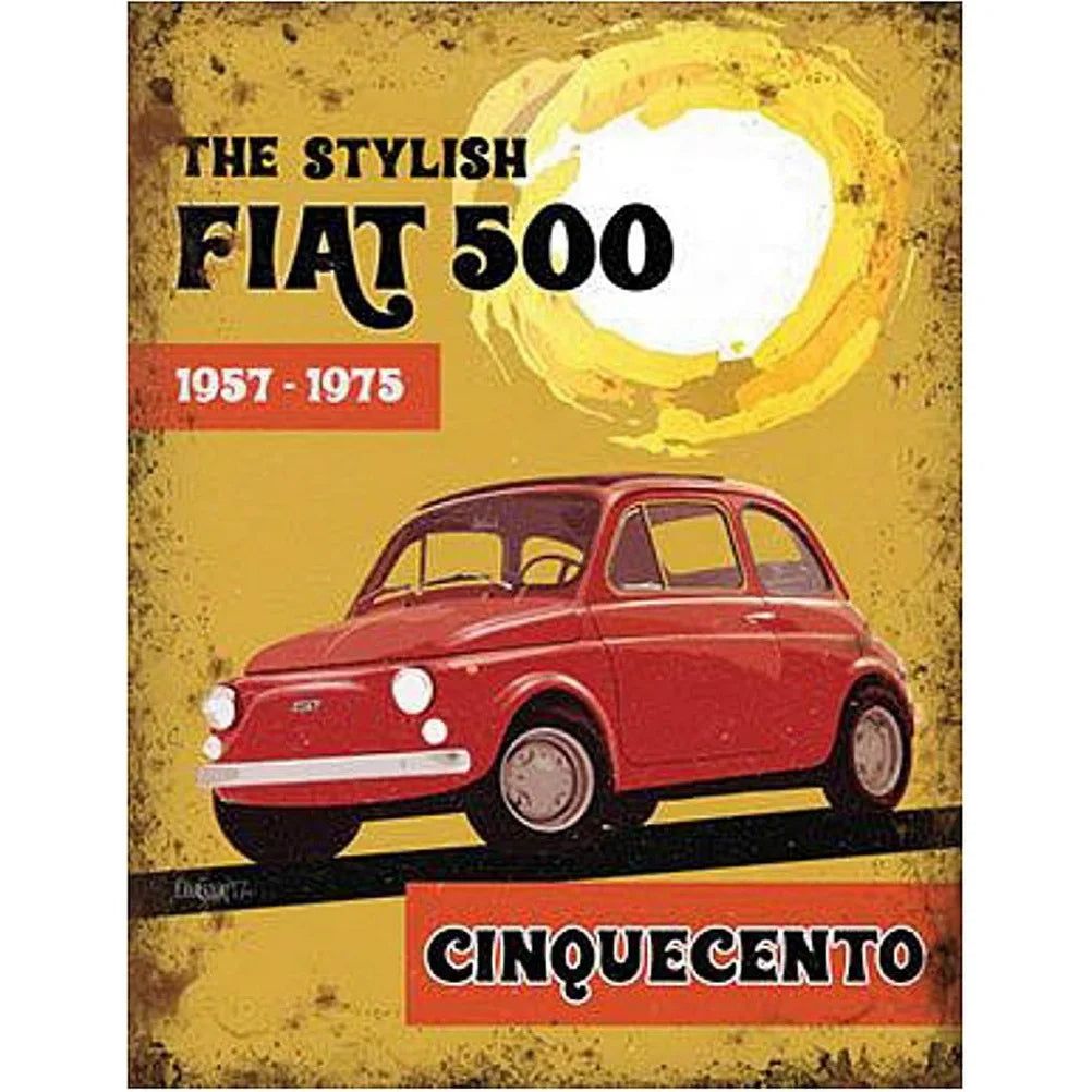 Decor Racing Vintage Metal Signs Tin Sign Monaco Grand Prix Racing Funny Poster Decor for Bar Pub Club Man Cave Wall Decoration - Grand Goldman