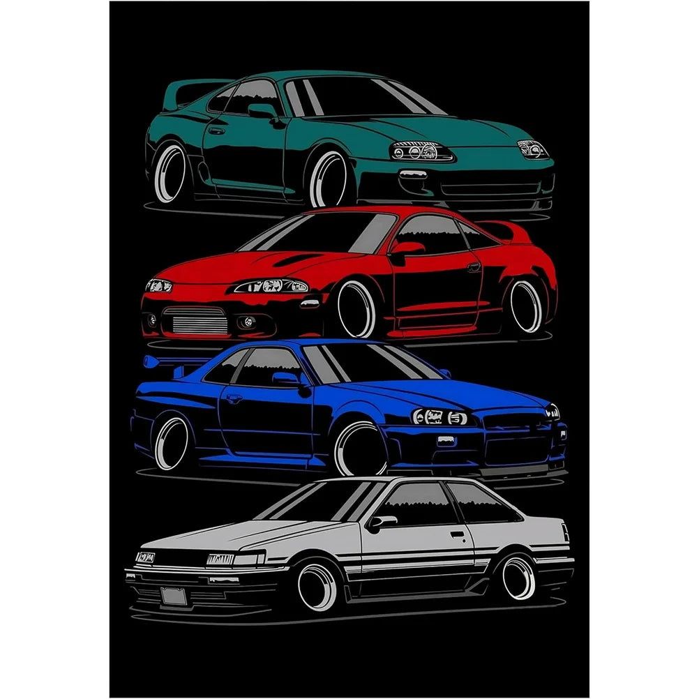 Decor Racing Vintage Metal Signs Tin Sign Monaco Grand Prix Racing Funny Poster Decor for Bar Pub Club Man Cave Wall Decoration - Grand Goldman