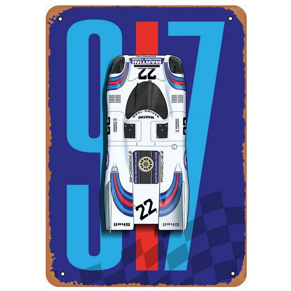 Decor Racing Vintage Metal Signs Tin Sign Monaco Grand Prix Racing Funny Poster Decor for Bar Pub Club Man Cave Wall Decoration - Grand Goldman