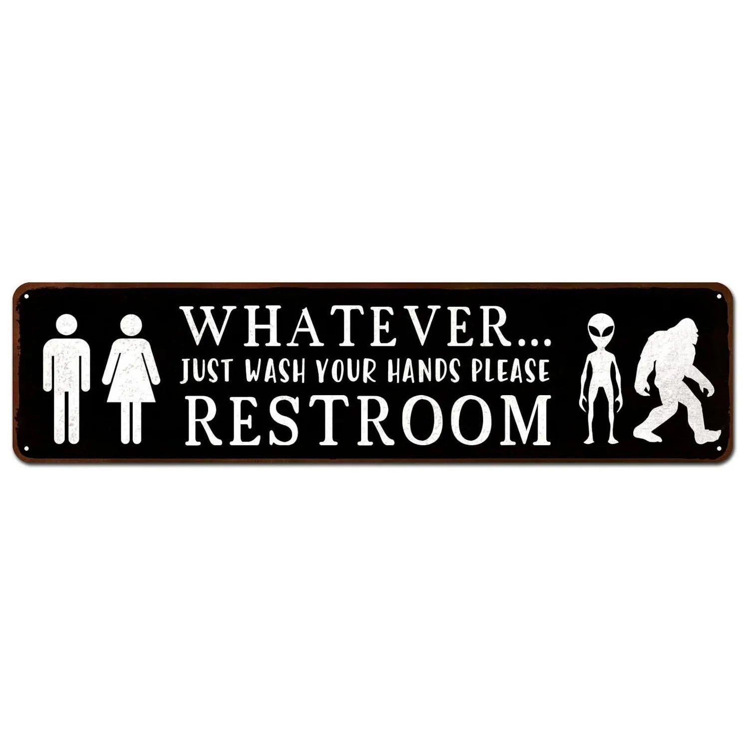 Decor Women Cave Happy Place Vintage Tin Sign Funny Street Metal Signs Country Road Sign for Home Wall Cafe Bar Man Cave Outdoor - Grand Goldman